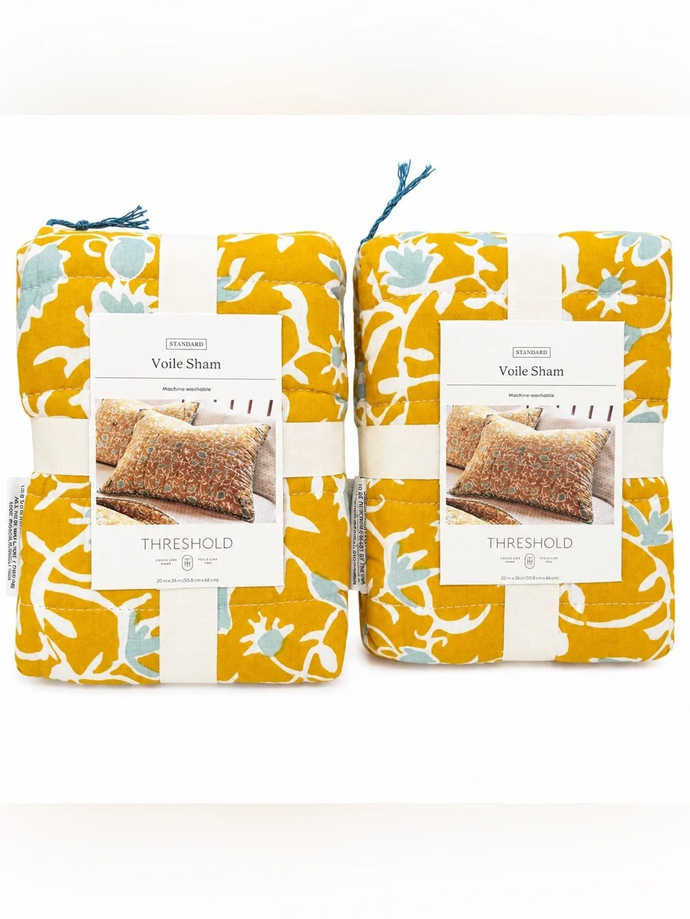 Threshold floral voile